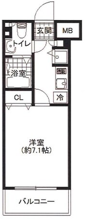 ガラ・ステーション東日本橋の物件間取画像